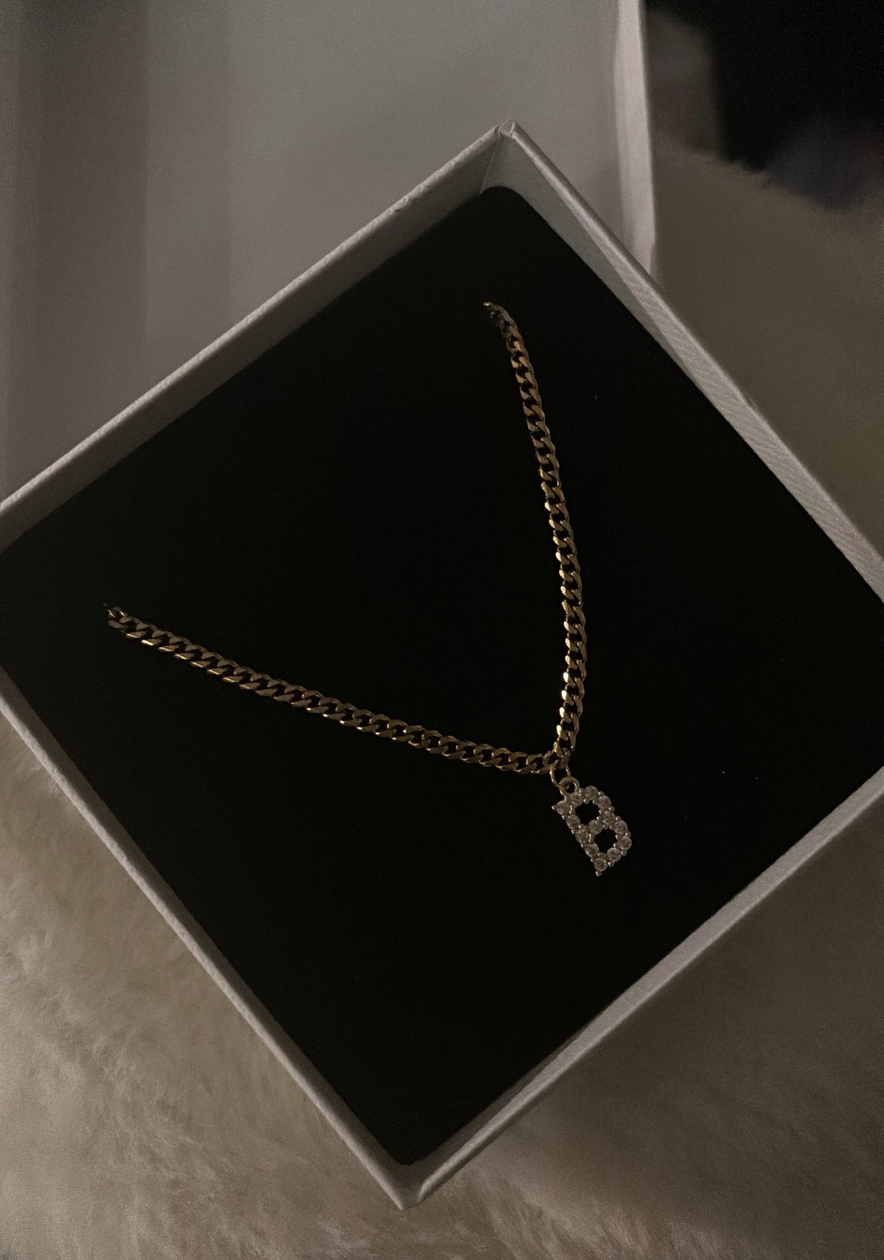 1 letter necklace