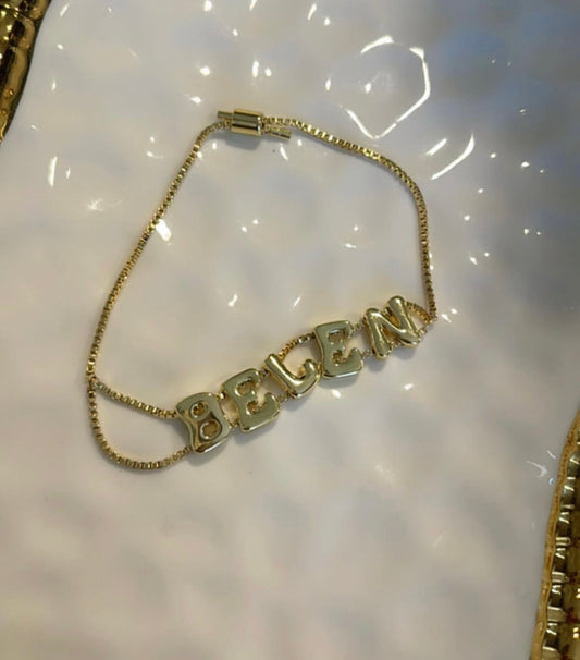 Custom bubble bracelet
