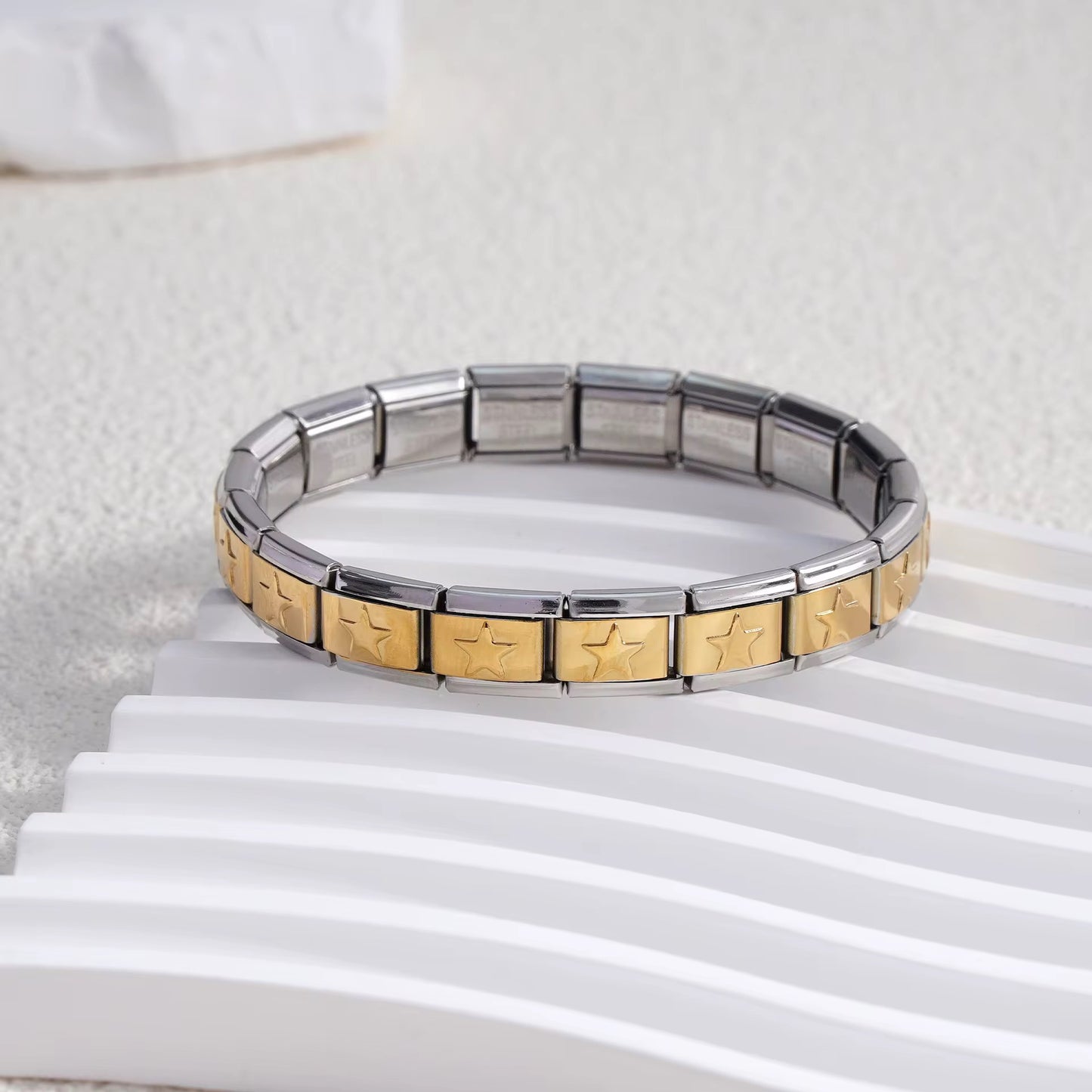 Italian star bracelet