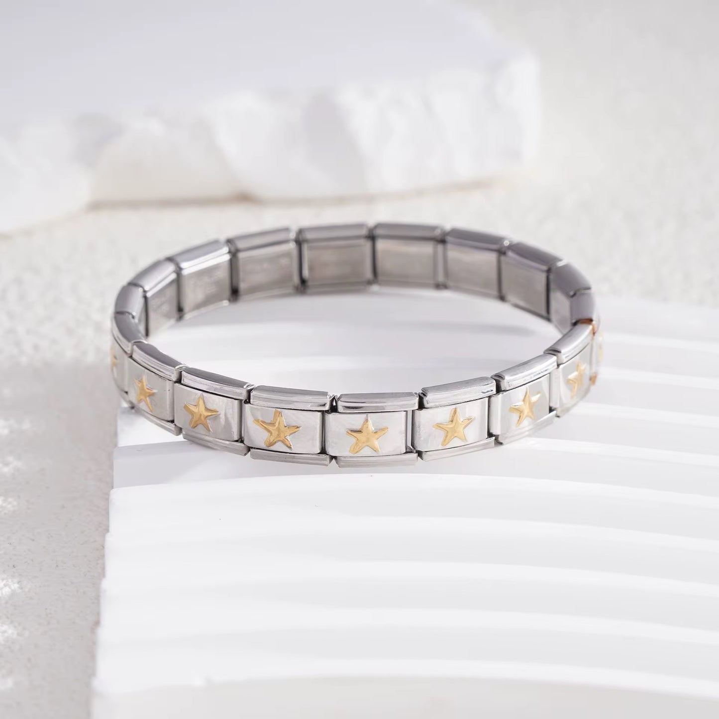 Italian star bracelet